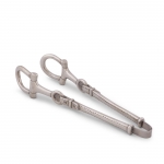 Equestrian Pewter Bit Ice Tong Size: 8\'\'L x 3\'\'W x 1.5\'\'T

Care: Hand or machine wash. Use lowest heat setting on dishwasher, non-acidic cleanser.